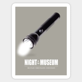 Night At The Museum - Alternative Movie Poster Sticker